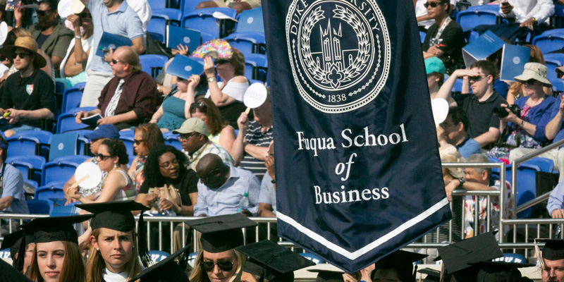 fuqua daytime mba graduation